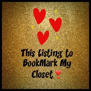❤️❣️Like This To BookMark My Closet❣️❤️